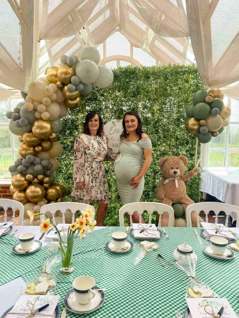 A Baby Shower celebration Afternoon Tea at Bilsington Manaor
