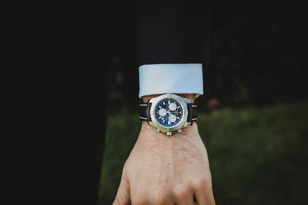 A grooms watch 